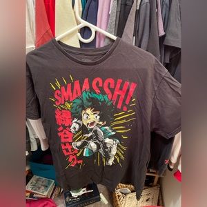 Black My Hero Academia Tee also from Hot Topic